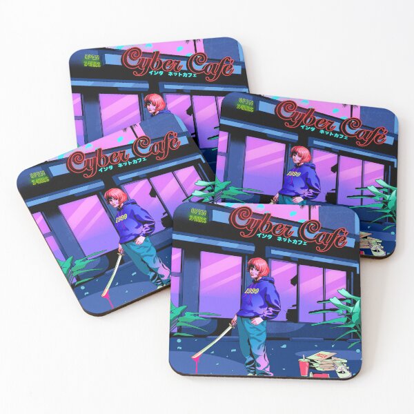 Item preview, Cyber Cafe designed and sold by HeyMoonly.