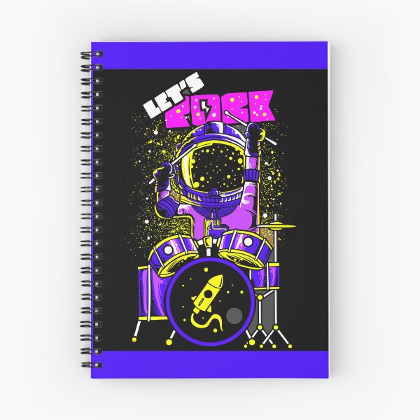 Item preview, Astronaut drummer in space designed and sold by Artbellachi.