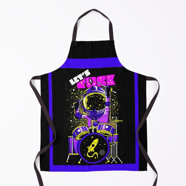 Item preview, Astronaut drummer in space designed and sold by Artbellachi.