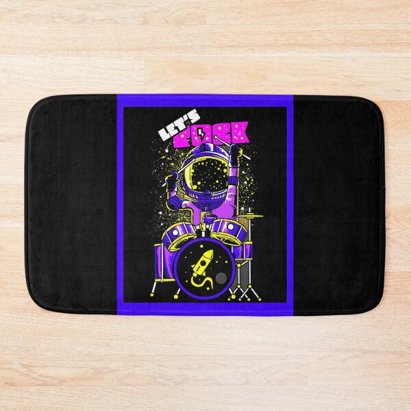 Item preview, Astronaut drummer in space designed and sold by Artbellachi.