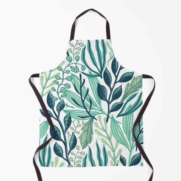 Item preview, Abstract Minimalist Green Tropical Leaf Pattern designed and sold by XbaeX.