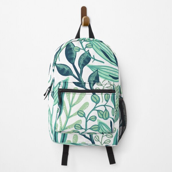 Item preview, Abstract Minimalist Green Tropical Leaf Pattern  designed and sold by XbaeX.