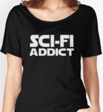 Sci Fi Addict Print Women's Relaxed Fit T-Shirt