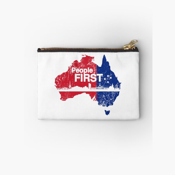 Item preview, Australian Labor Party, People First with Canberra Skyline designed and sold by Manoroma.