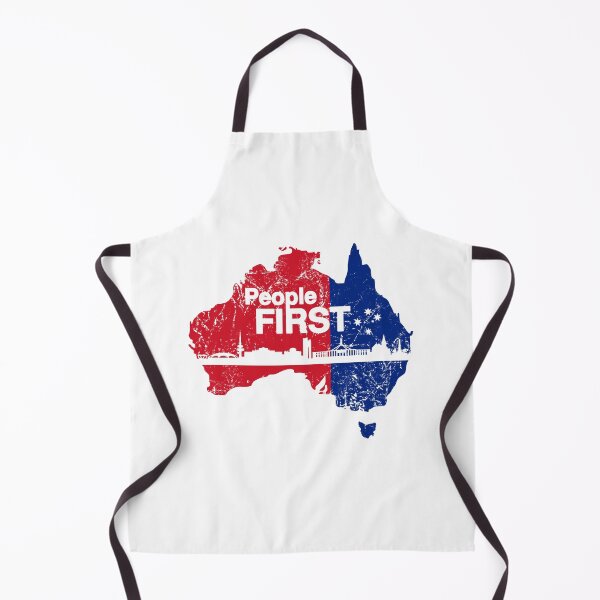 Item preview, Australian Labor Party, People First with Canberra Skyline designed and sold by Manoroma.