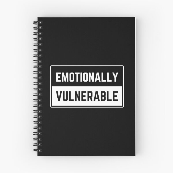 Aperçu de l'œuvre Vulnérable émotionnellement créée et vendue par FunnyFactDesign.