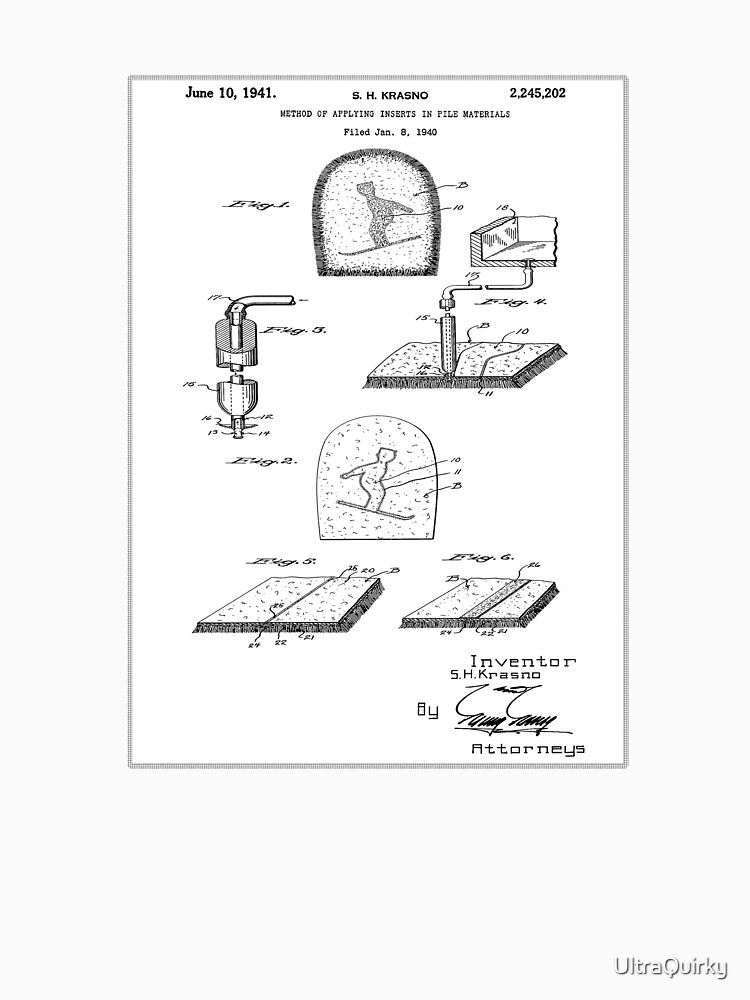 Samuel Krasno Mitten Patent. 1941. by UltraQuirky