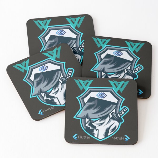 Flutter Acrylic Coasters - Swag.