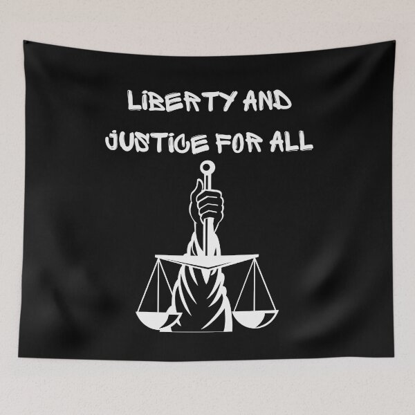Item preview, Liberty And Justice For All Lady Justice designed and sold by RockBeeDesigns.