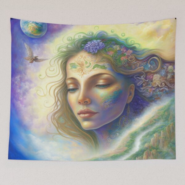 Item preview, Gaia Dreaming of Peace designed and sold by fairytailsaiart.