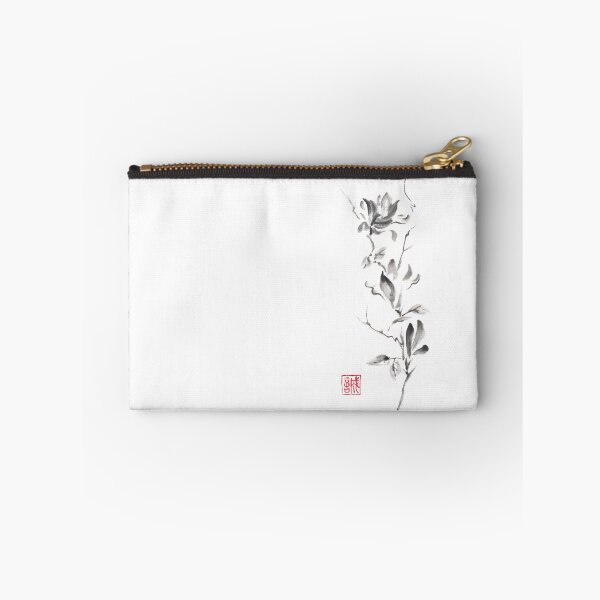 Item preview, Magnolia scroll sumi-e painting designed and sold by Maryna Sokolyan.