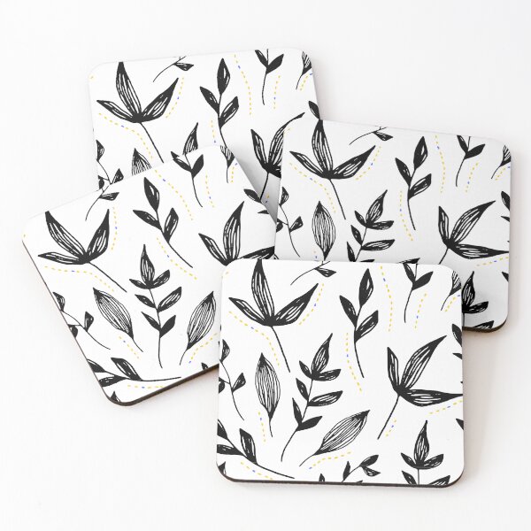 Item preview, Abstract Minimalist Tropical Leaf Pattern  designed and sold by XbaeX.