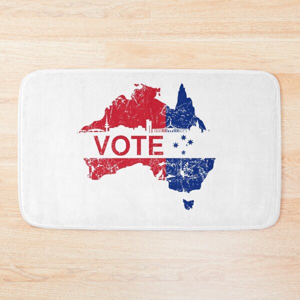 Item preview, Vote for the Australian Labor Party with Canberra Skyline designed and sold by Manoroma.
