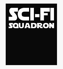 Funny Sci Fi Squadron Print. Photographic Print