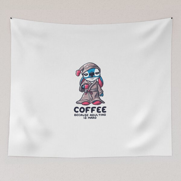Item preview, Coffee Because Adulting is Hard Funny Experiment  designed and sold by Dorothy Dempsey.