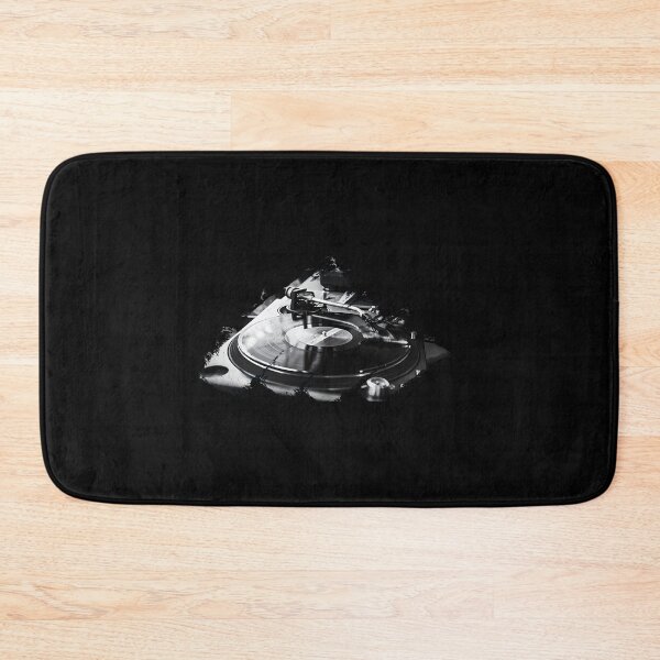 Item preview, turntables spinning vinyl records in black and white andreea eva herczegh transparent designed and sold by hadudphn3.