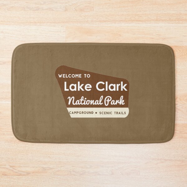 Artikelvorschau, Lake-Clark-Nationalpark-Eingangsschild entworfen und verkauft von Lil-Bit-Batty.