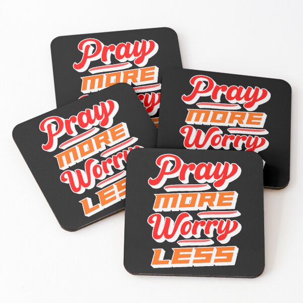 Item preview, Pray More Worry Less designed and sold by plushism.