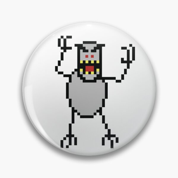 Artikelvorschau, SkiFree Monster Retro-Spiel Pixel entworfen und verkauft von TrendoonStore.