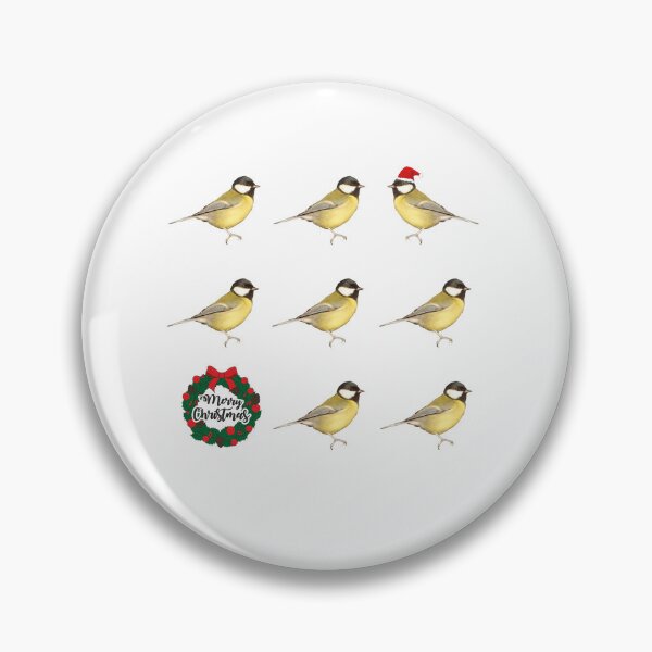 Item preview, Merry Christmas greaet tits designed and sold by Sintija Valucka.