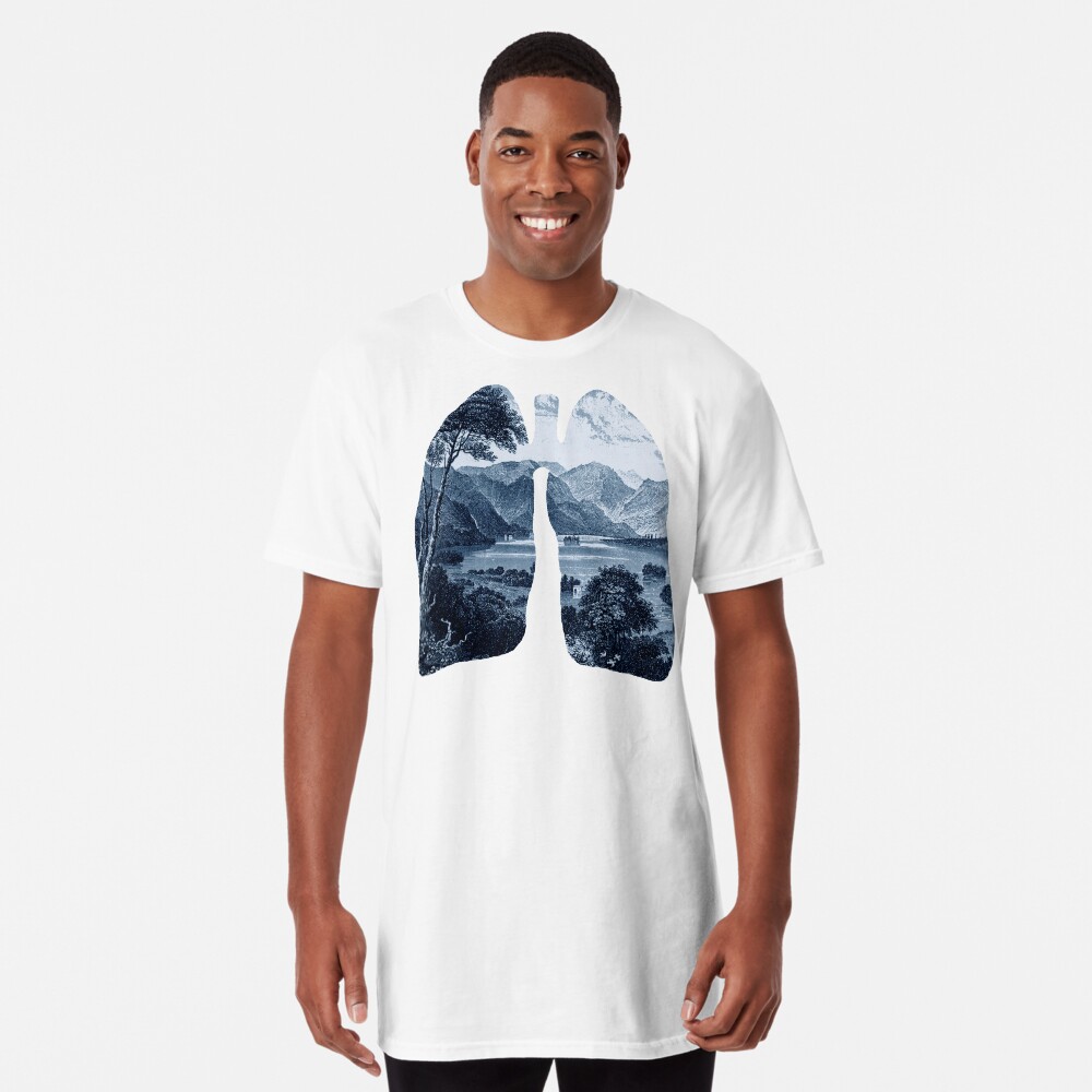 Aperçu de l'œuvre T-shirt long créée et vendue par thepapercrane.