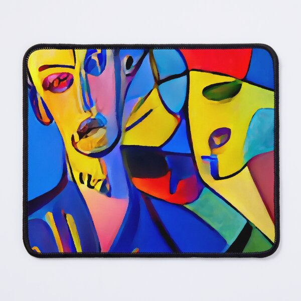 Item preview, Aaron Carter in the Style of Cubism #10 (RIP) designed and sold by OddUnderground.