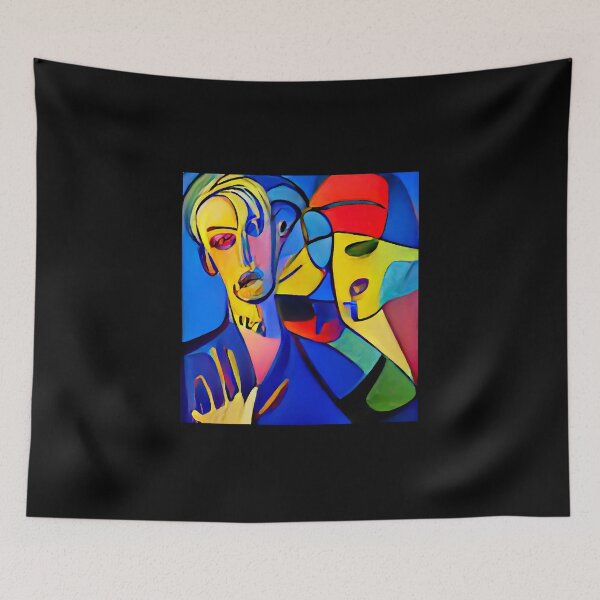 Item preview, Aaron Carter in the Style of Cubism #10 (RIP) designed and sold by OddUnderground.