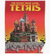 Tetris, Restoration of Original Game Poster, from Nintendo Power Poster