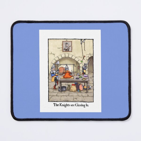 Item preview, The Knights are Closing In - Medieval humour designed and sold by MNoblestudio.