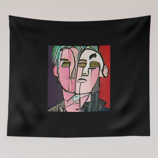Item preview, Aaron Carter in the Style of Cubism #11 (RIP) designed and sold by OddUnderground.