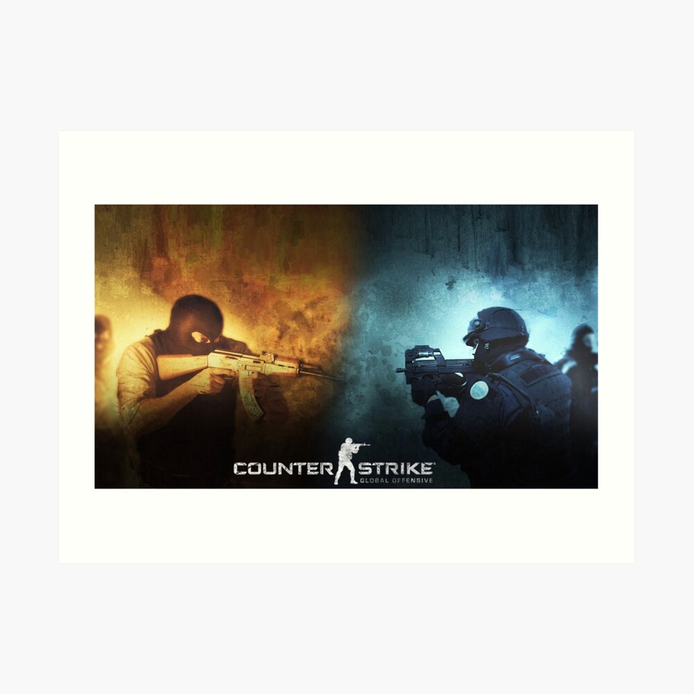 Counter Strike Global Offensive Game Poster