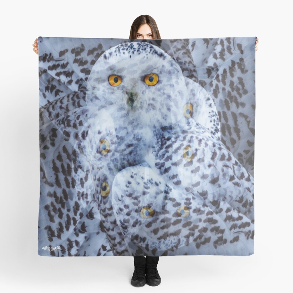 Designs Inspired By Nature: Snowy Owl Scarf