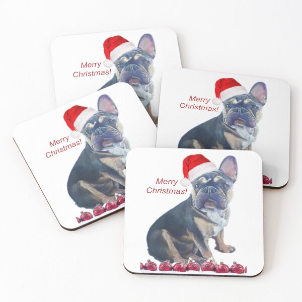 Item preview, Christmas French Bulldog by Julie ford designed and sold by Julieford.