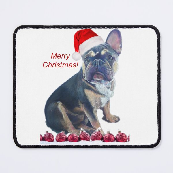 Item preview, Christmas French Bulldog by Julie ford designed and sold by Julieford.