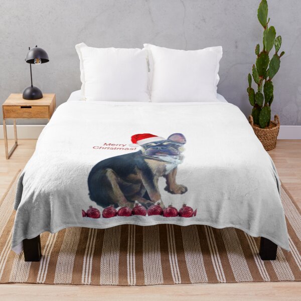 Item preview, Christmas French Bulldog by Julie ford designed and sold by Julieford.