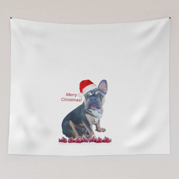 Item preview, Christmas French Bulldog by Julie ford designed and sold by Julieford.