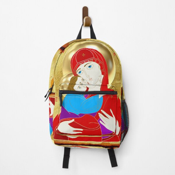 Item preview, Theotokos Icon Gold Byzantine Style designed and sold by Yiorgos Designs.
