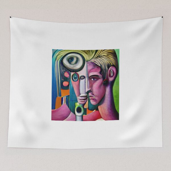 Item preview, Aaron Carter in the Style of Cubism #13 (RIP) designed and sold by OddUnderground.