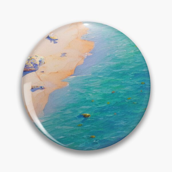 Item preview, Art of a soothing beach designed and sold by TravelingOak.