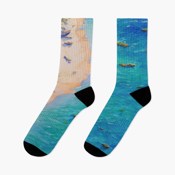 Item preview, Art of a soothing beach designed and sold by TravelingOak.