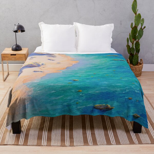 Item preview, Art of a soothing beach designed and sold by TravelingOak.