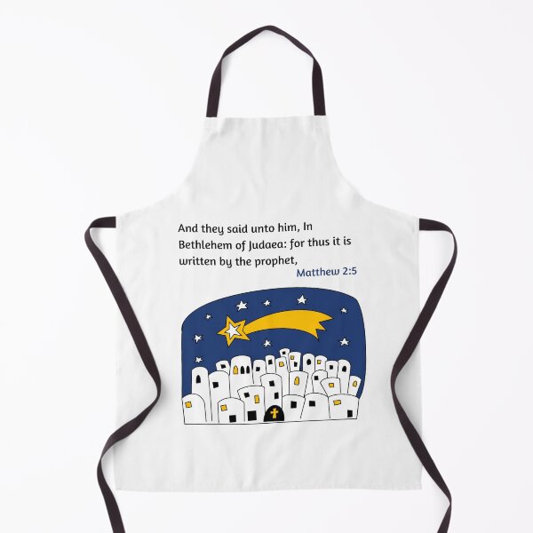 Item preview, Matthew 2:5, Christmas, Bethlehem, designed and sold by VerseforWear.