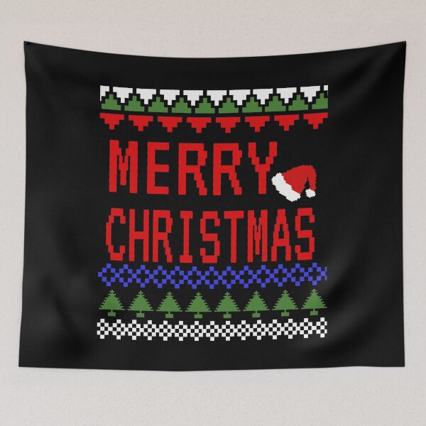 Item preview, Merry Christmas Ugly Christmas Sweater Design designed and sold by MimsTees.