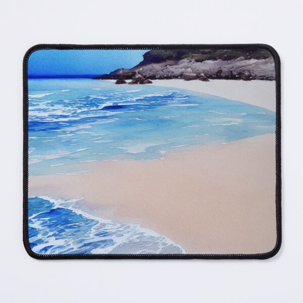 Item preview, Art of a clear blue sea designed and sold by TravelingOak.
