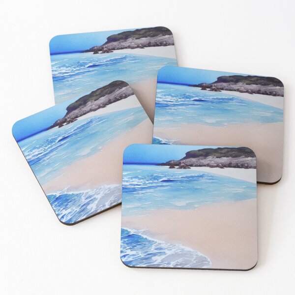 Item preview, Art of a clear blue sea designed and sold by TravelingOak.