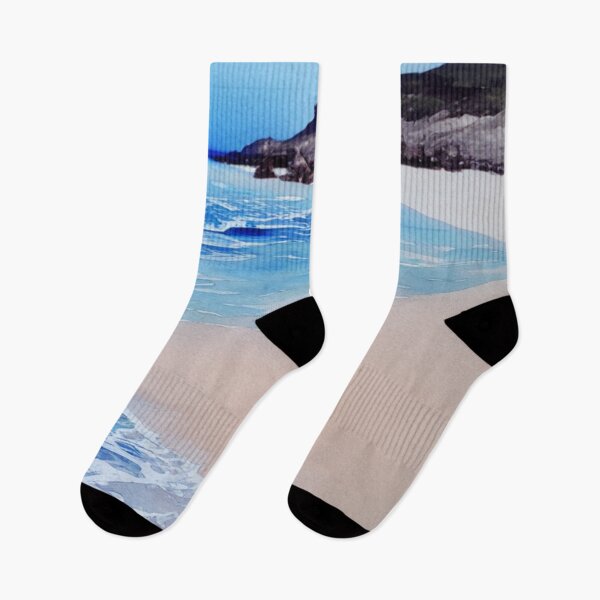 Item preview, Art of a clear blue sea designed and sold by TravelingOak.
