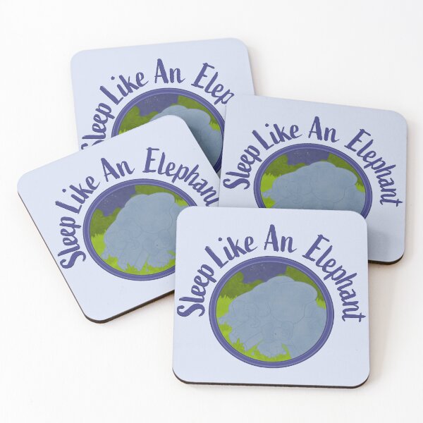Item preview, Sleep Like An Elephant - Goodnight Elephants. designed and sold by Gillian Mazzara.