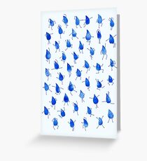 Rain Dance Greeting Card