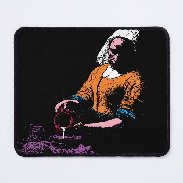 Item preview, The Milkmaid by Johannes Vermeer Minimalist Version designed and sold by pelagio.