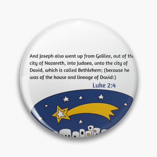 Item preview, Unto the city of DAVID which is called Bethlehem, Luke 2:4 Christmas, Bethlehem,  designed and sold by VerseforWear.